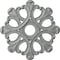Ekena Millwork Angel Ceiling Medallion (Fits Canopies up to 4 3/8"), 20 7/8"OD x 3 5/8"ID x 1"P, Primed White CM20AN - alternate 1